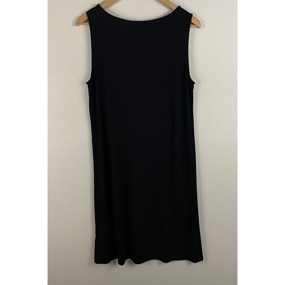 Eileen Fisher Black Sleeveless Dress - Picture 4 of 4